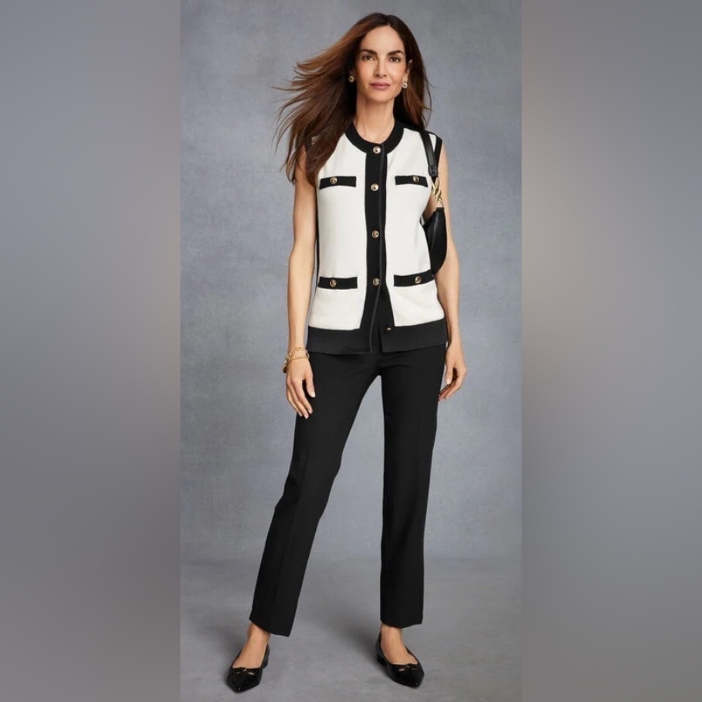 Talbots Hampshire Ankle Pant - Picture 2 of 5